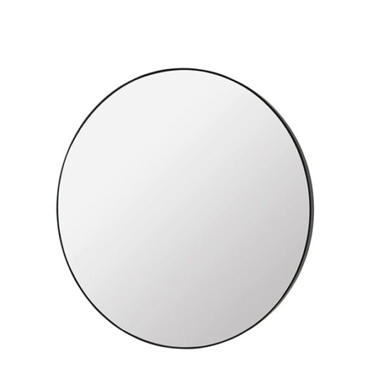 Broste Copenhagen Complete Wall Mirror Round Black / Small