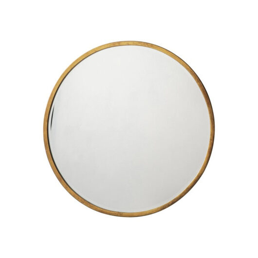 Gallery Interiors Higgins Mirror / Antique Gold / Large, Round