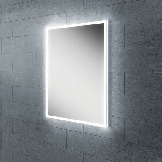 Globe 50 led Illuminated Mirror - 500mm Wide - 78500000 - Clear - HIB