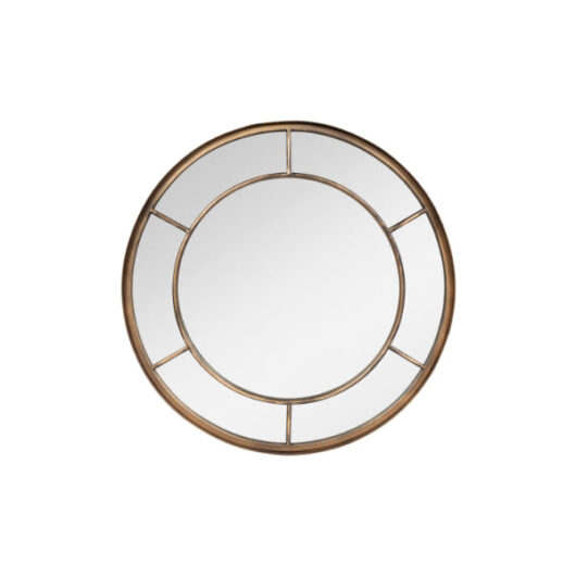 La Hacienda Mirror - Valencia Gold Round Mirror | TJ Hughes