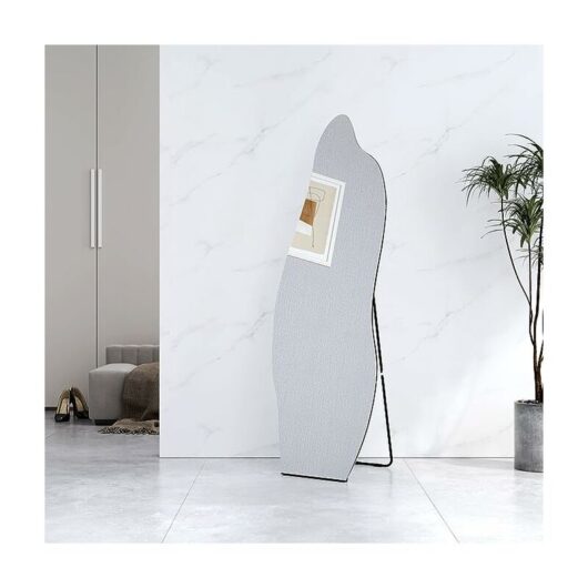 Mirror Full Length Freestanding Dressing Mirror Tempered Glass Floor Mirror 1450 x 500 mm - Emke