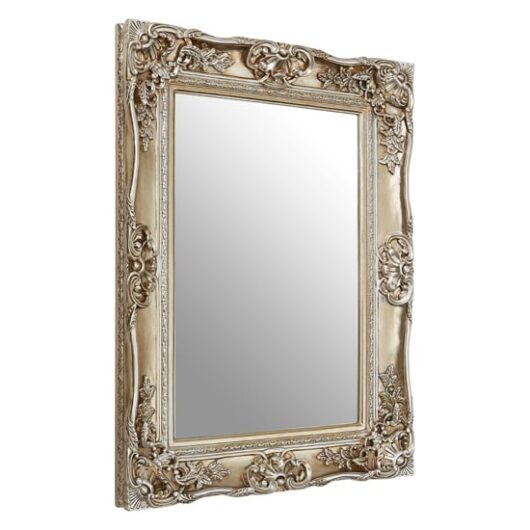 Ornatis Wall Bedroom Mirror In Champagne Gold Frame