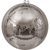 Professional Silver Mirror Ball 5mm x 5mm Facet - 40cm (16")