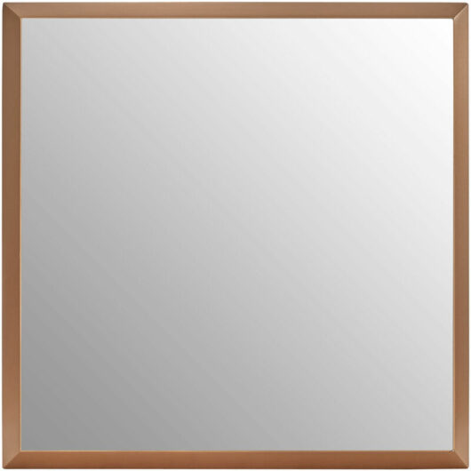 Wall Mirror Bathroom / Bedroom / Hallway Wall Mounted Mirrors Large Square Wall Mirror With Gold Finish / Glass Mirrors For Living Room 4 x 53 x 53