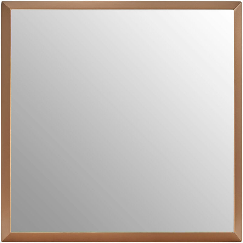 Wall Mirror Bathroom / Bedroom / Hallway Wall Mounted Mirrors Large Square Wall Mirror With Gold Finish / Glass Mirrors For Living Room 4 x 53 x 53