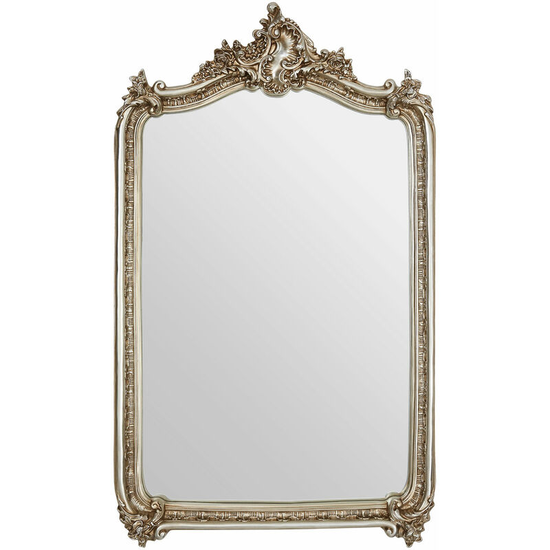 Wall Mirror Exquisite Ornate Design Gold Color Grand Wall Mirrors For Hallways Bedroom and Livingroom W89 x D13 x H150cm. - Premier Housewares