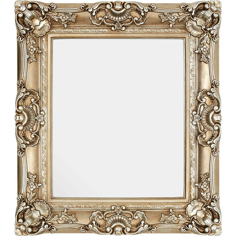 Wall Mirror / Mirrors For Garden / Bathroom / Living Room With Thick Decorative Frame / Neo-Classic Gold Finish Wall Mounted Mirrors W74 x D9 x