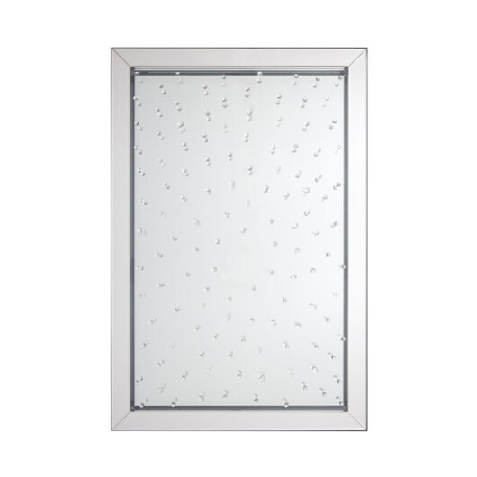 Witoka Bevelled Edge Wall Mirror In Silver