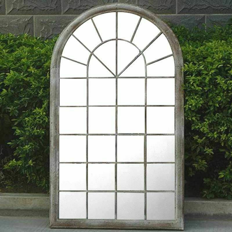 Gothic Rustic Arch Garden Mirror Indoor Outdoor Vintage Romance Glass Wall Large