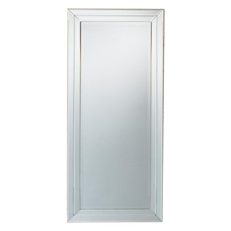 Gallery Interiors Roswell Mirror / Silver / Small