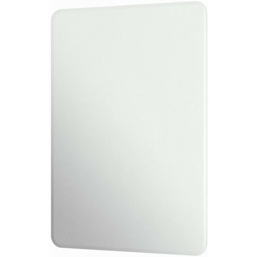 Horizon, BM033, 400 x 600mm Rectangular Polished Edge Rounded Corners Mirror - Enki