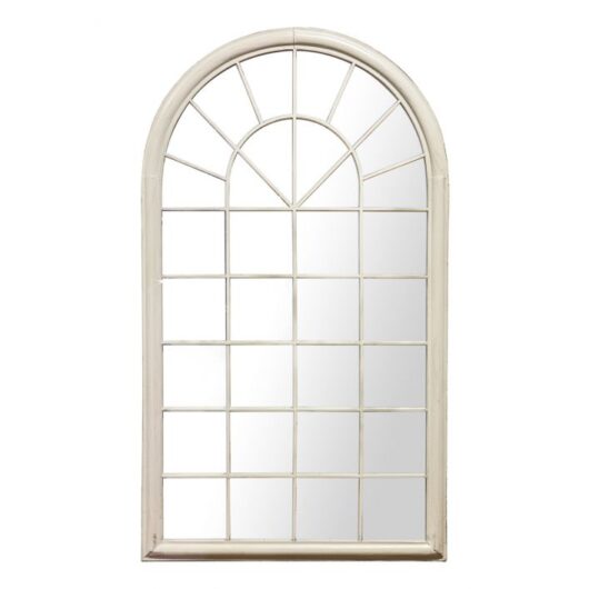 Gallery Interiors Orlanda Outdoor Mirror / Ember