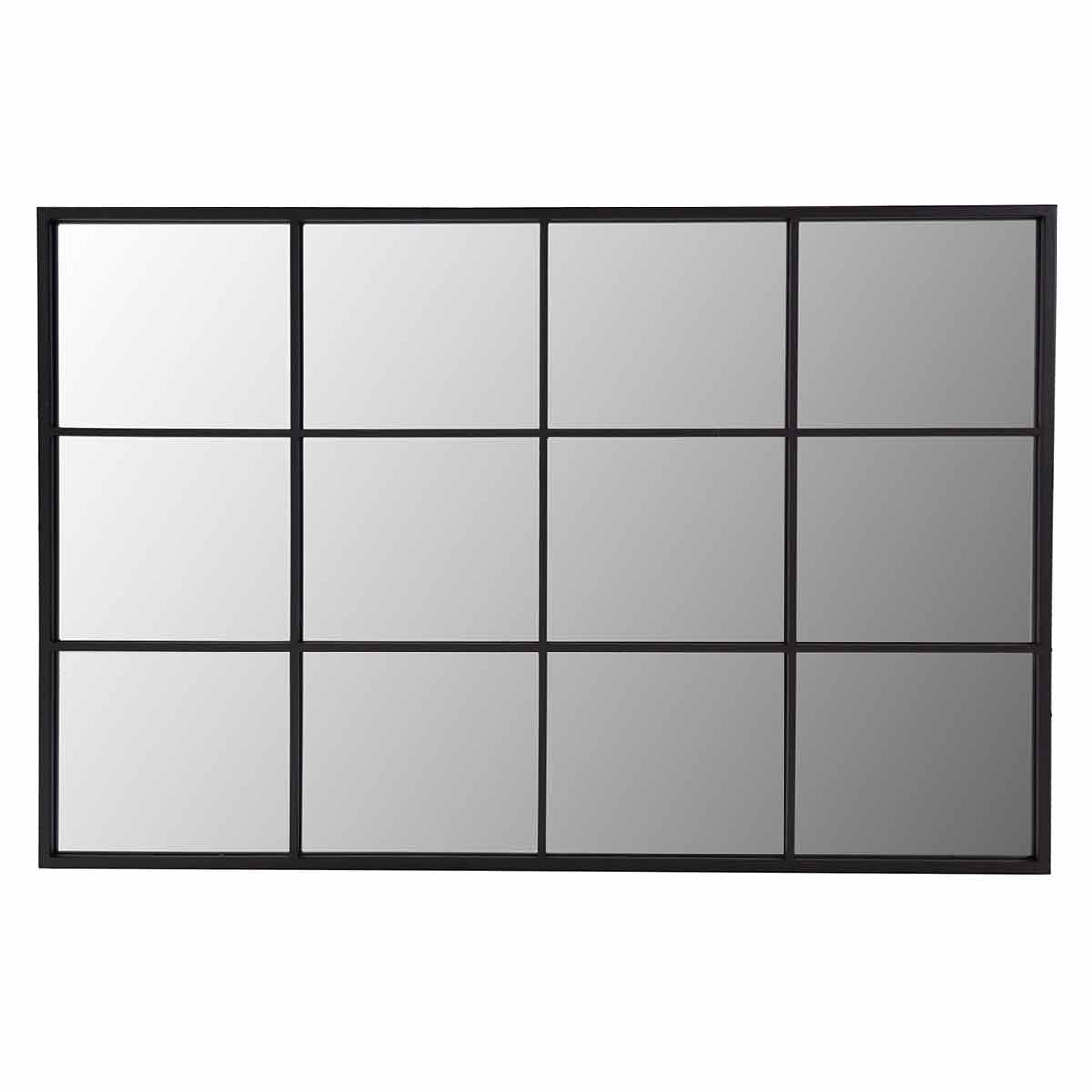 Charles Bentley Large Outdoor Window Mirror, black