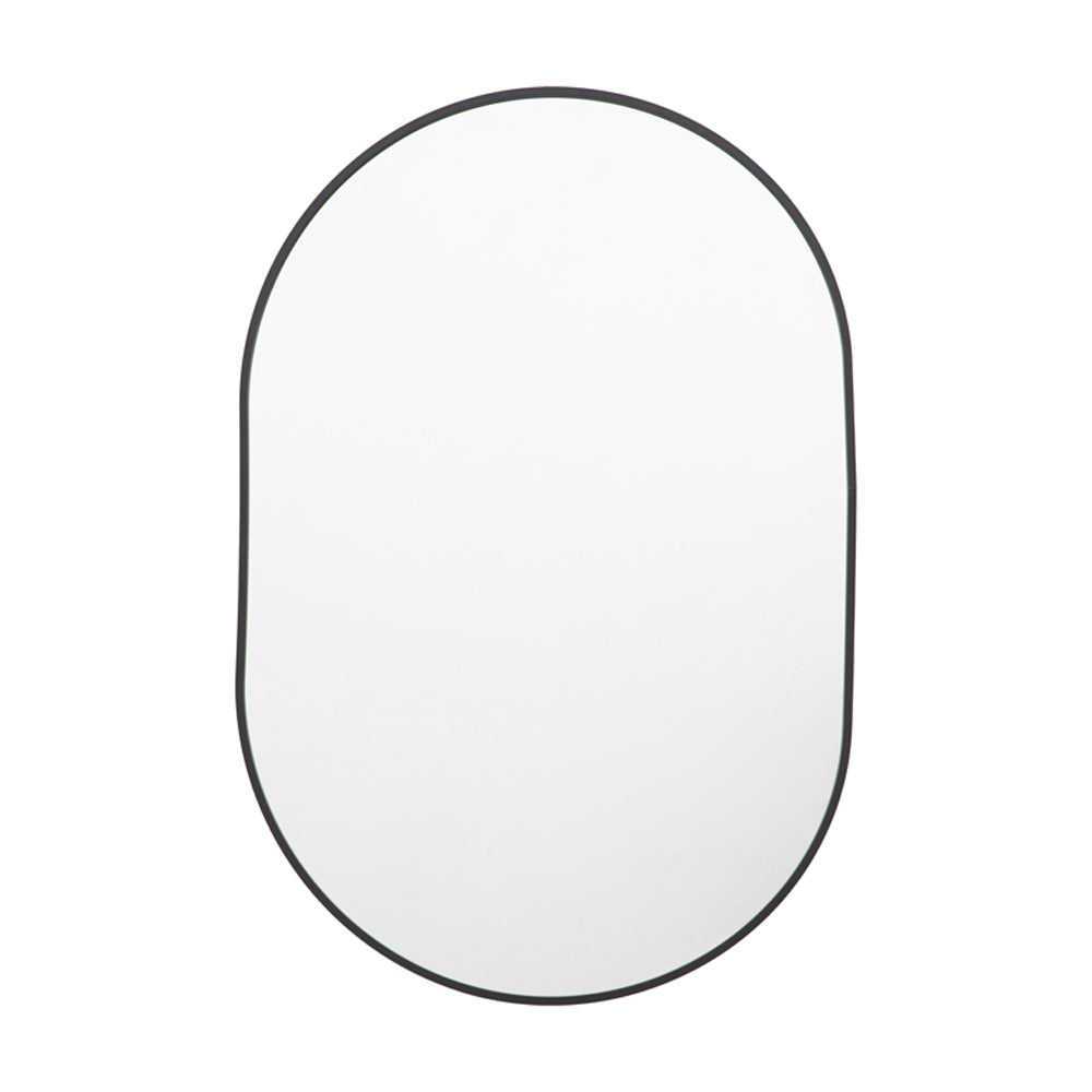 Gallery Interiors Yarlett Wall Mirror in Black / Large