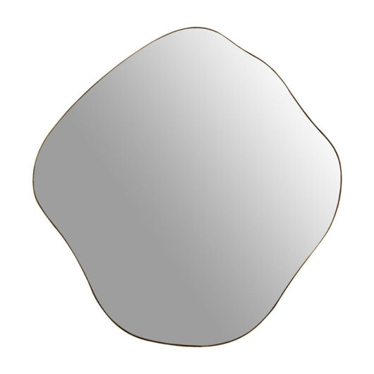 Libra Interiors Organic Wall Mirror Aged Champagne / Small