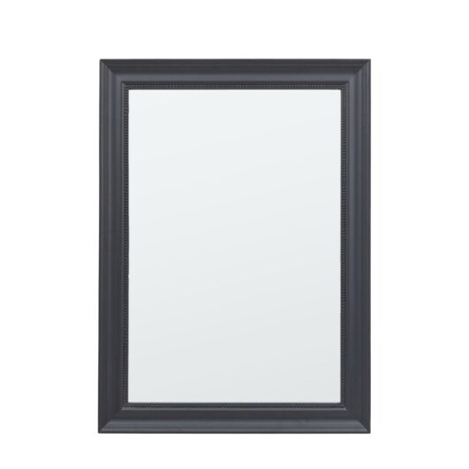 Gallery Interiors Sherwood Rectangle Mirror in Lead / Small