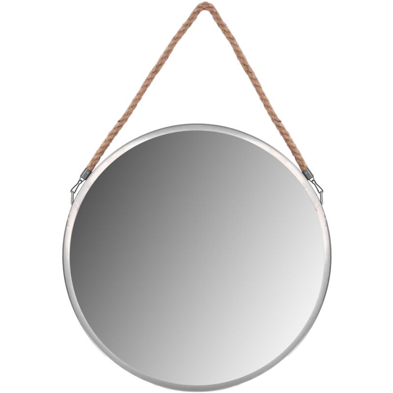Mirror with Strap REA KLMH-0410S-1 40cm Silver - silver