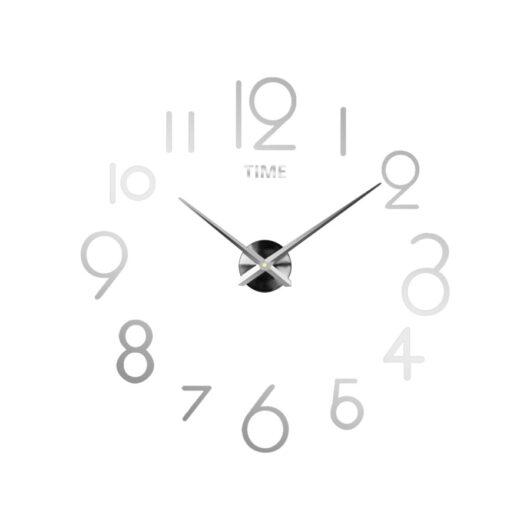 DIY Large Number Wall Clocks 3D Mirror Sticker Home Office Decor~5409 - Style 2