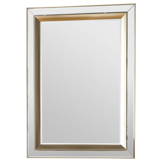 Gallery Interiors Phantom Mirror / Gold / Rectangle