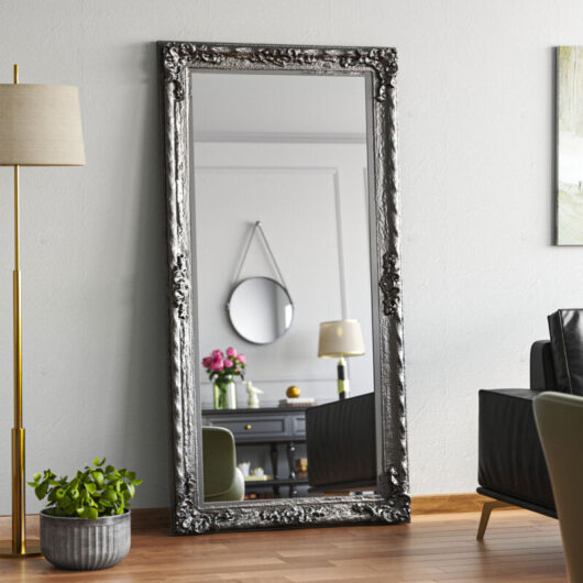 Oversize Retro Rectangular Full Length Mirror