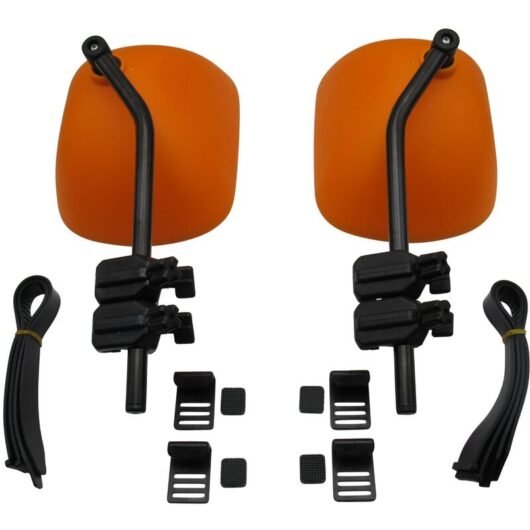 Caravan Convex Towing Mirror X2 (Adjustable Rear View Blind Spot)