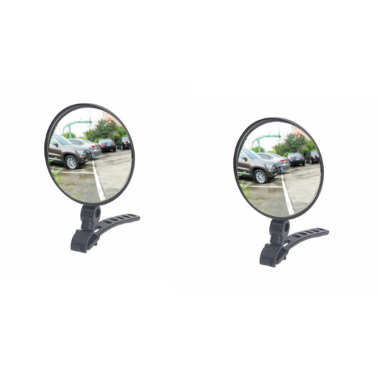 Pair Handlebar Rearview Mirror Wide Angle Handlebar Rearview Mirror Bike Rearview Mirror Motorcycle Rearview Mirror Motorcycle Rearview Mirror Bike