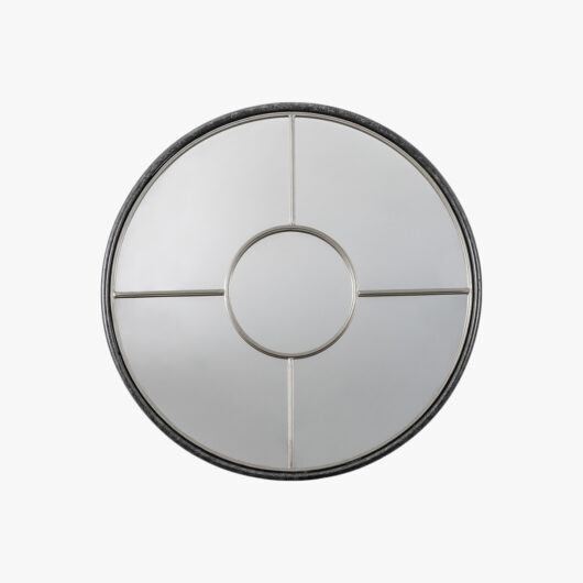 Portal Mirror in Silver, Large