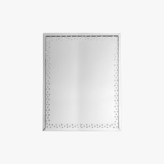 Stewart Large Wall Mirror in Silver