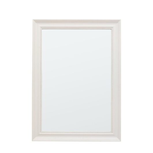 Gallery Interiors Sherwood Rectangle Mirror in Stone / Small