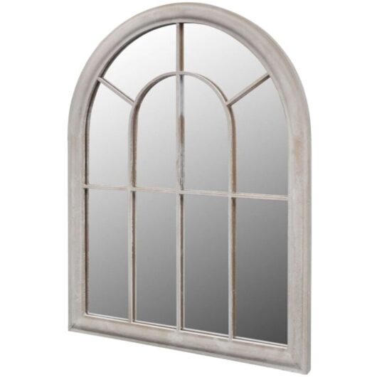 Rustic Arch Garden Mirror 69x89 cm for Indoor and Outdoor Use VSVS568662