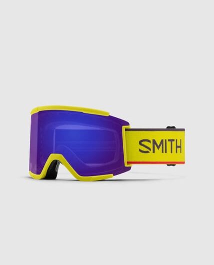 Smith Squad XL High Voltage / ChromaPop Everyday Violet Mirror Goggles - High Voltage